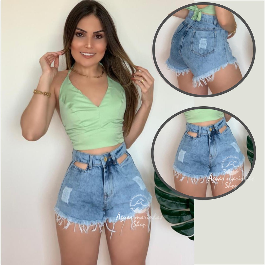 Novo modelo de short 2024 jeans