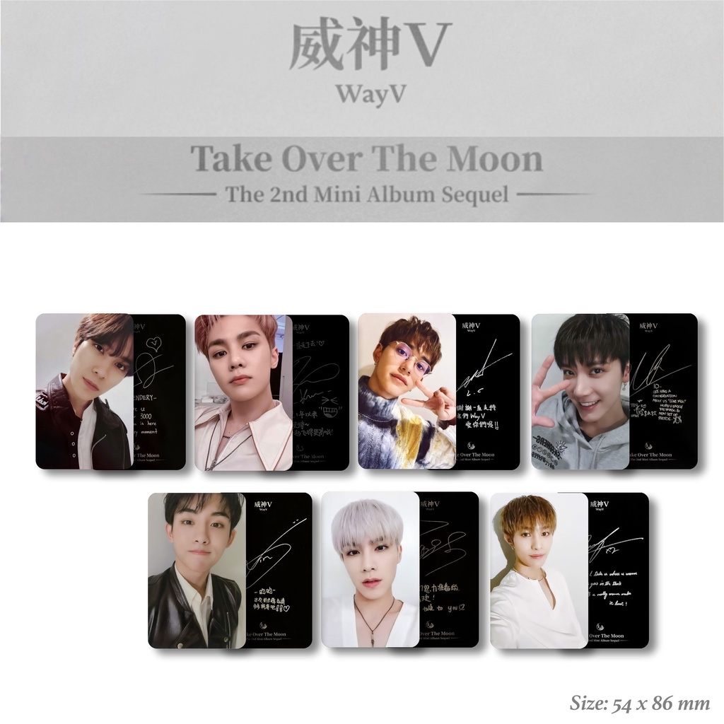 wayv take over the moon sequel リパケ トレカ