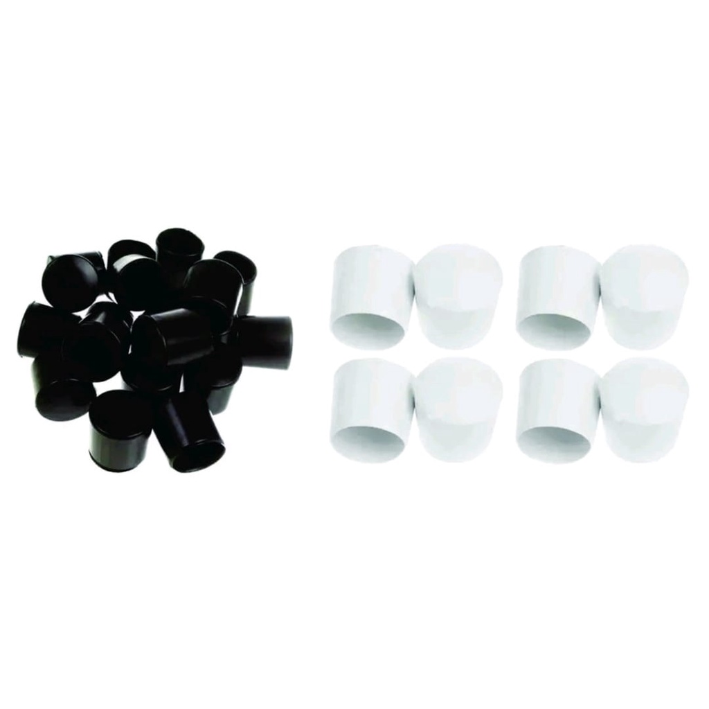 16pçs Ponteira Protetora Pé De Cadeira e Mesa Tubular Externa em PVC Kit para 4 cadeiras em Oferta na Shopee