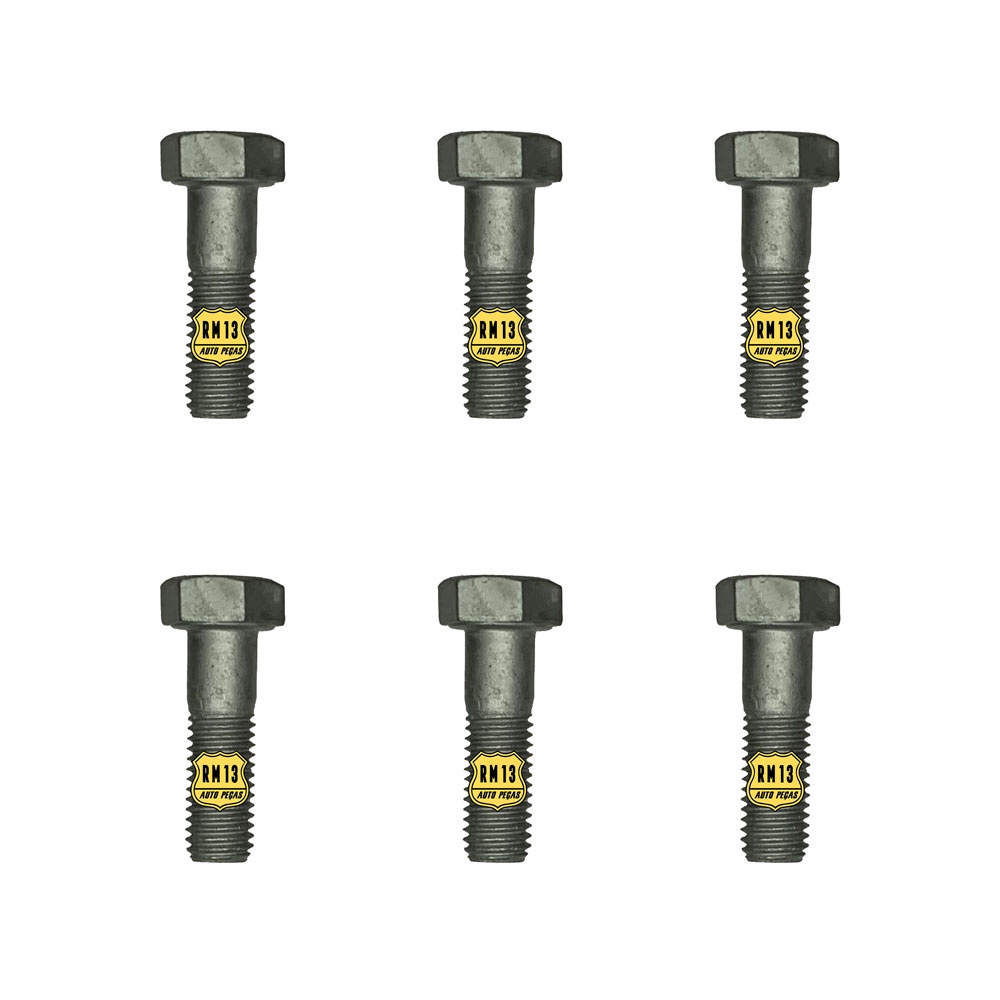 6 Parafusos Plato Embreagem GM 93298977 90065294 7mm x 23mm