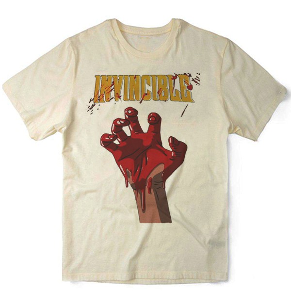 Camiseta Algodao Invicible Invicivel Animacao Desenho Amazon Mark Grayson Hq Quadrinhos Quadrinho Comics Nervous