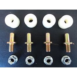 Kit Buchas Coroa NYLON Titan 125 Fan125 + Prisioneiros + Porcas em Oferta na Shopee