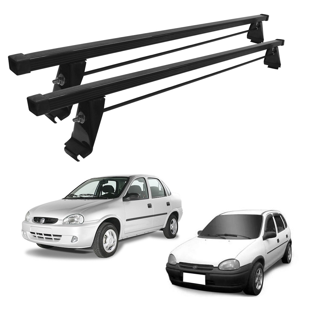 Rack De Teto Travessa Corsa Hatch Sedan 4 Portas Até 2003 Imperdível