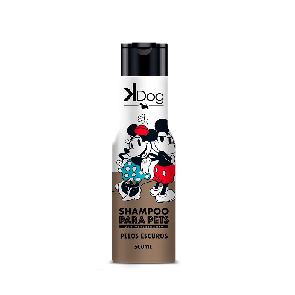 Shampoo para Pets Pelos Escuros Mickey e Amigos 500ml KDog Shopee Brasil