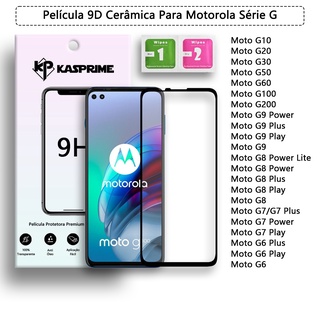 Película 9D Cerâmica Inquebravel Anti Shock HD Full Cover Motorola Moto Moto G