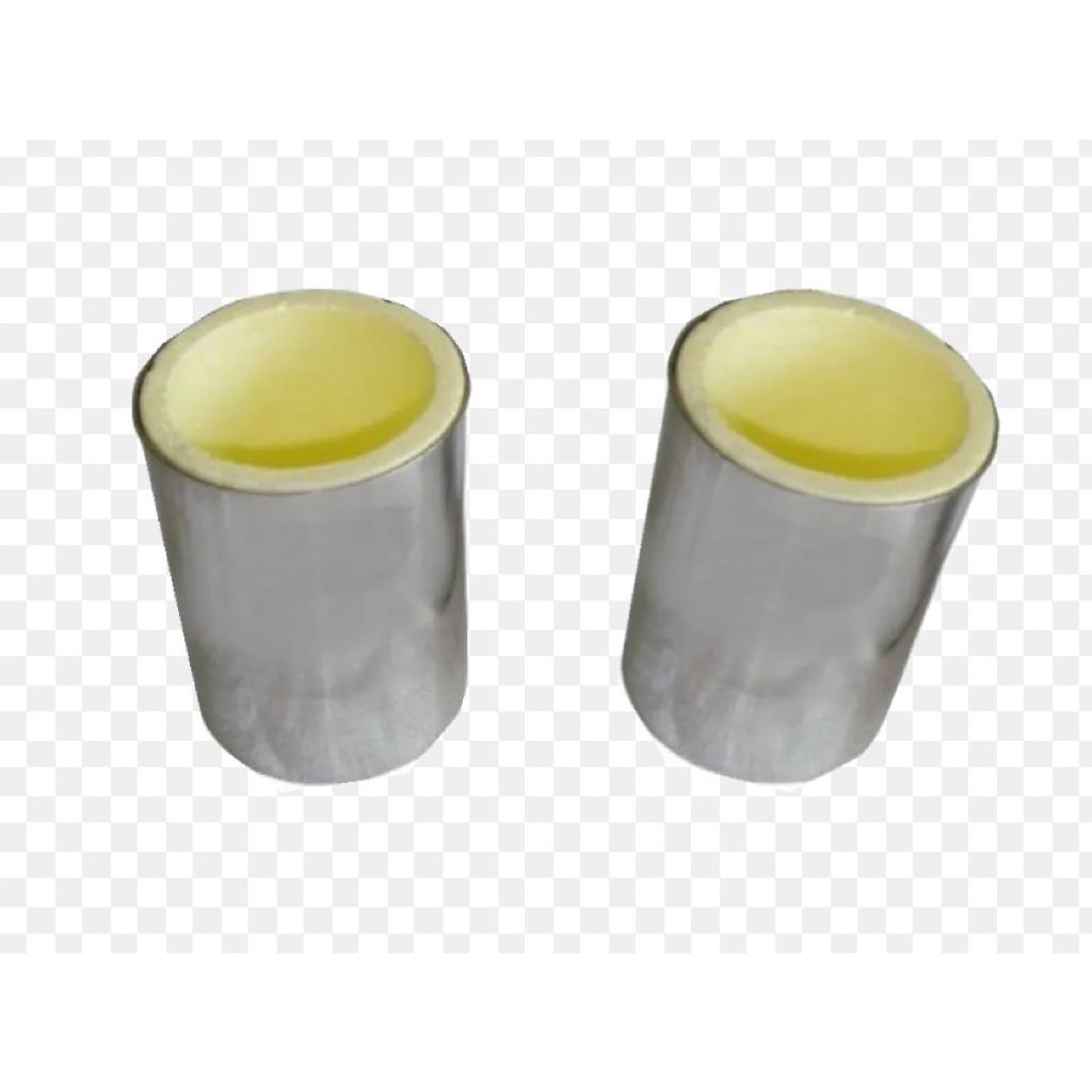 Porta Latas Cerveja Alumínio Lixado Com Isopor 350 ML 5Pçs