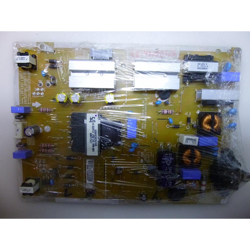 placa da fonte tv lg 43uj6565 43uj6525 / EAX67467101