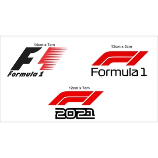 Adesivo Formula 1 logo antigo ou logo novo