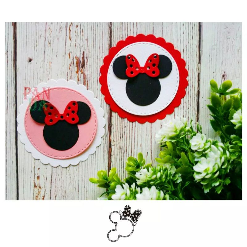 Faca de Corte e Relevo Scrapbook Logo Mickey/Minnie