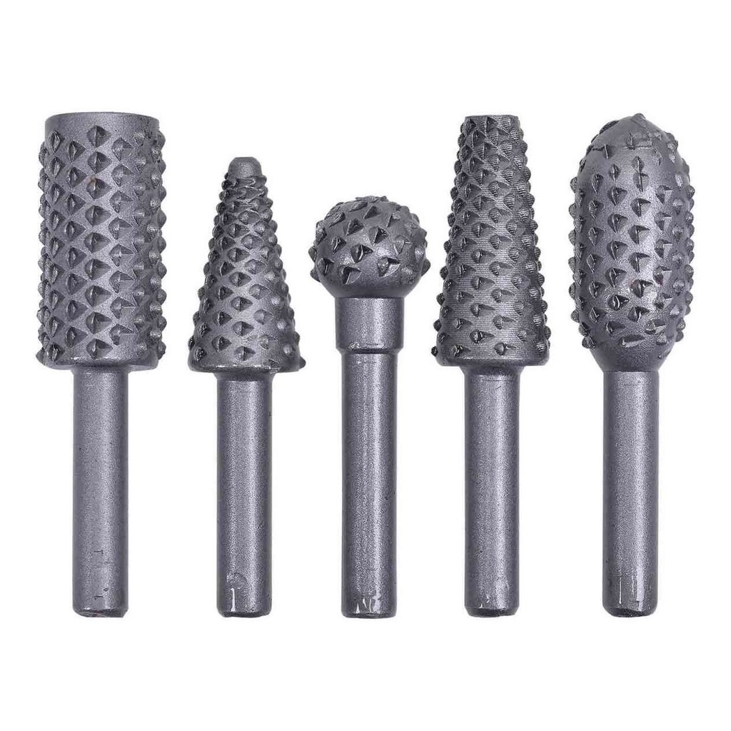 Jogo de Limas Rotativas MTX 5 Peças pra Madeira em Oferta na Shopee