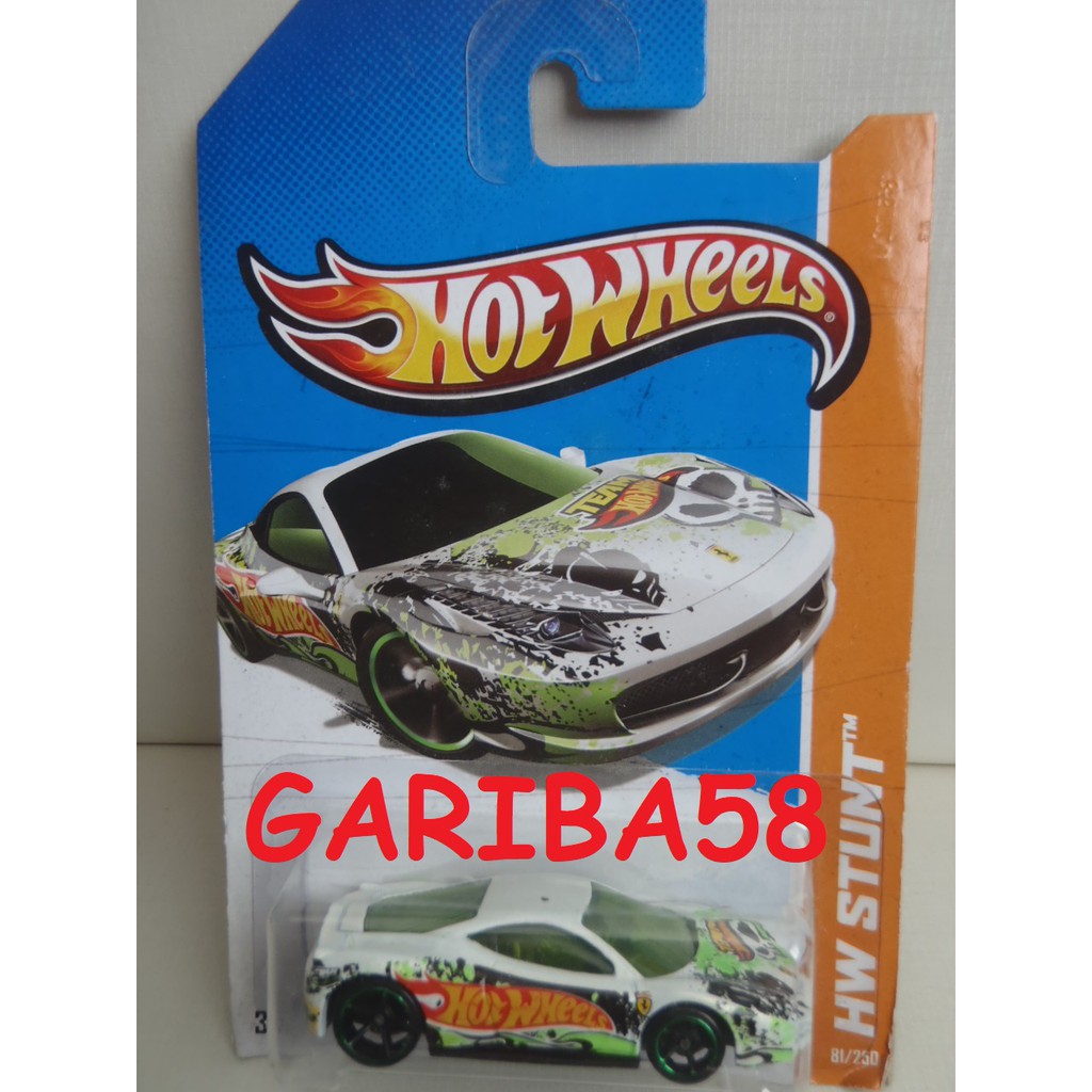 Hot Wheels Ferrari 458 Challenge 2013 Stunt Gariba58