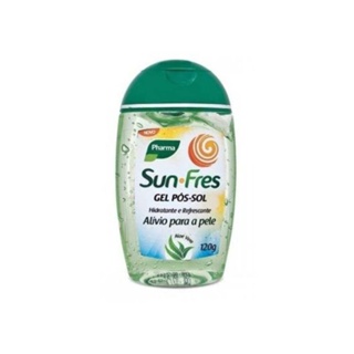 Gel Pós-Sol Sun-Fres 120g - Pharma em Oferta na Shopee