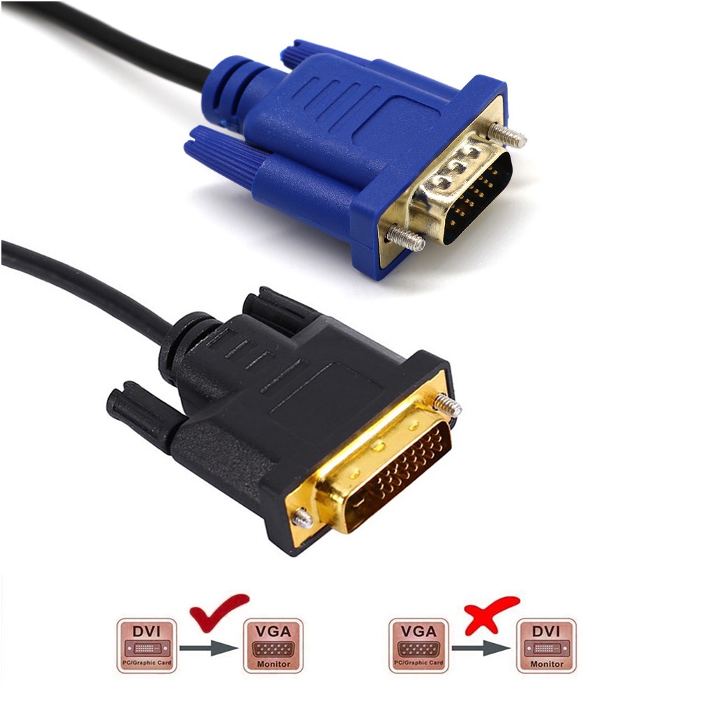 1.5M Blue SVGA VGA Monitor Extension Cable Lead Male To Female PC Video Cable