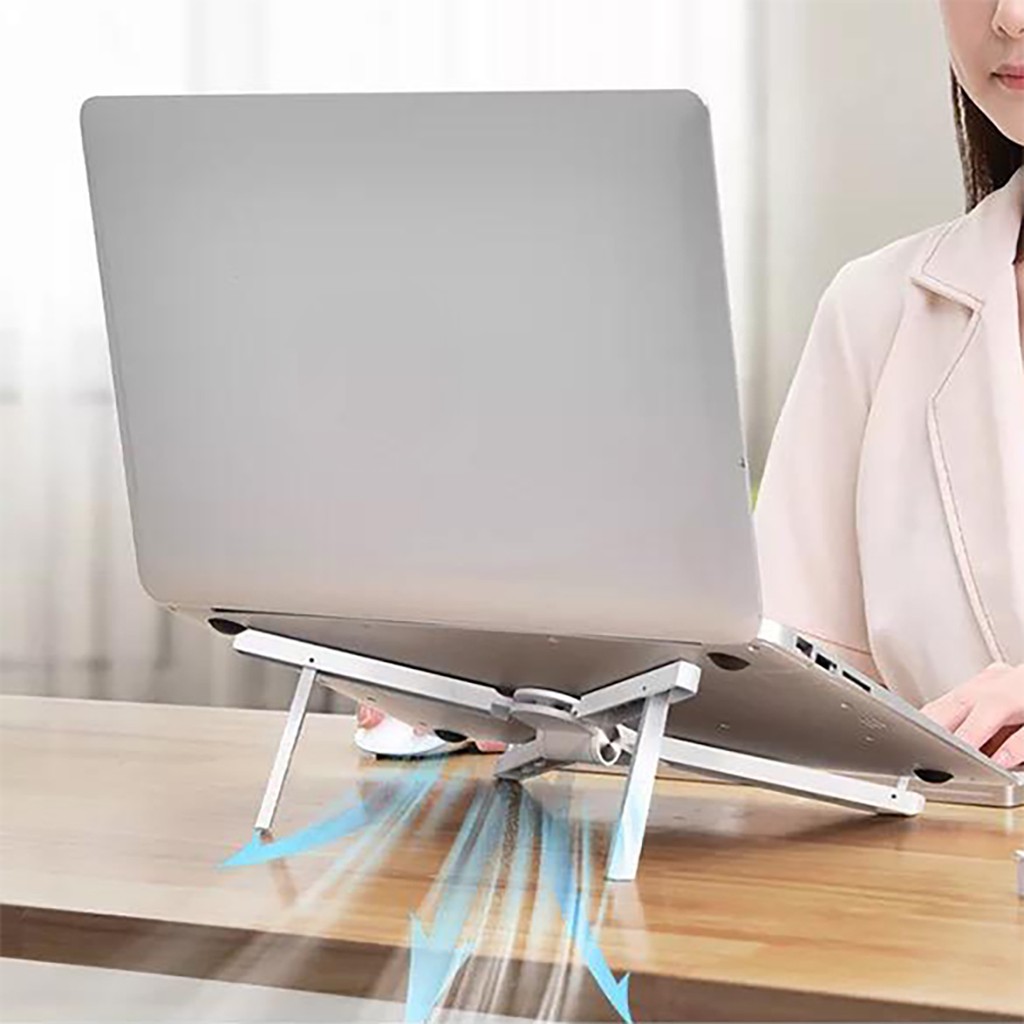 Suporte Notebook Smartphone Tablet Livro 4x1 Ajustável Regulável Dobrável Ergonômico