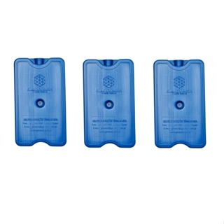 Gelox kit 03 Placa Gelo Artificial Reutilizável Rígido 500 ml em Oferta na Shopee