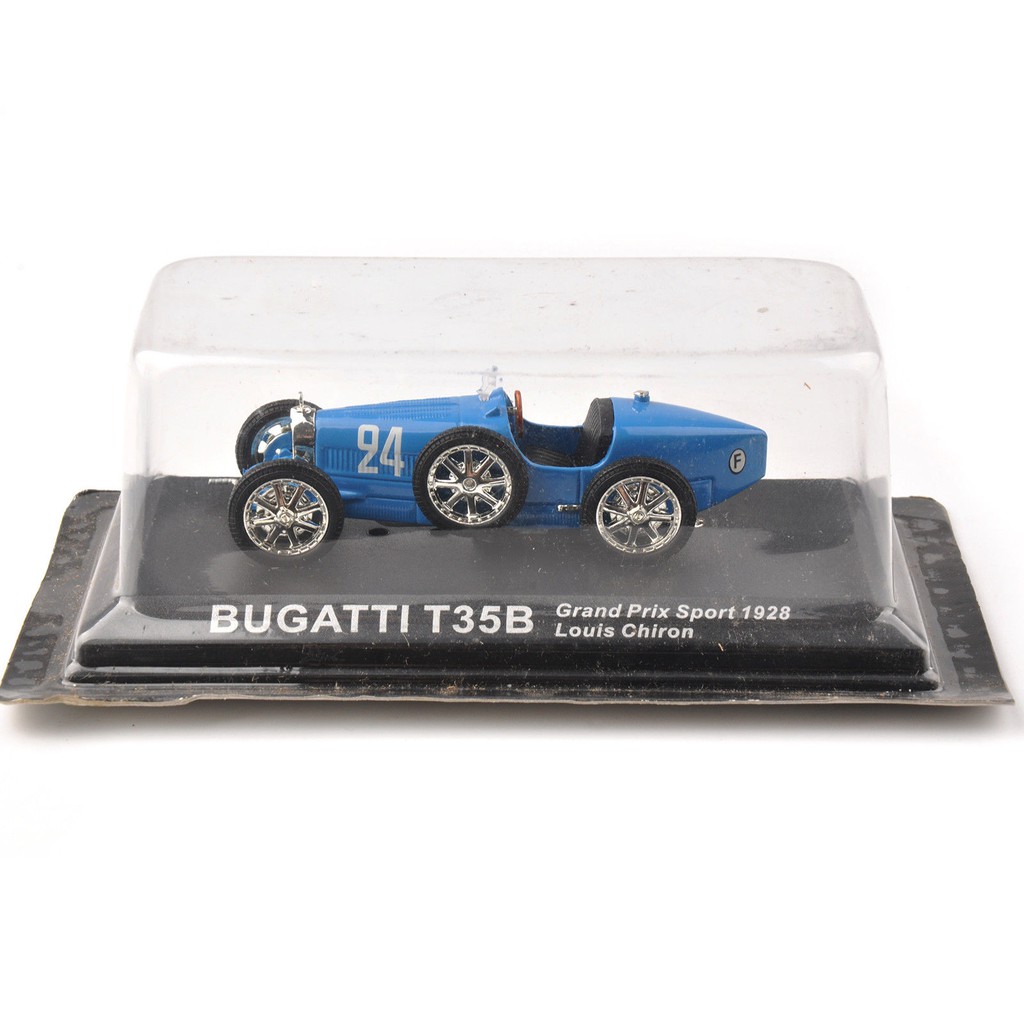 1/43 BUGATTI T35B Grand Prix Sport 1928 Louis Chiron DieCast Model Collection 