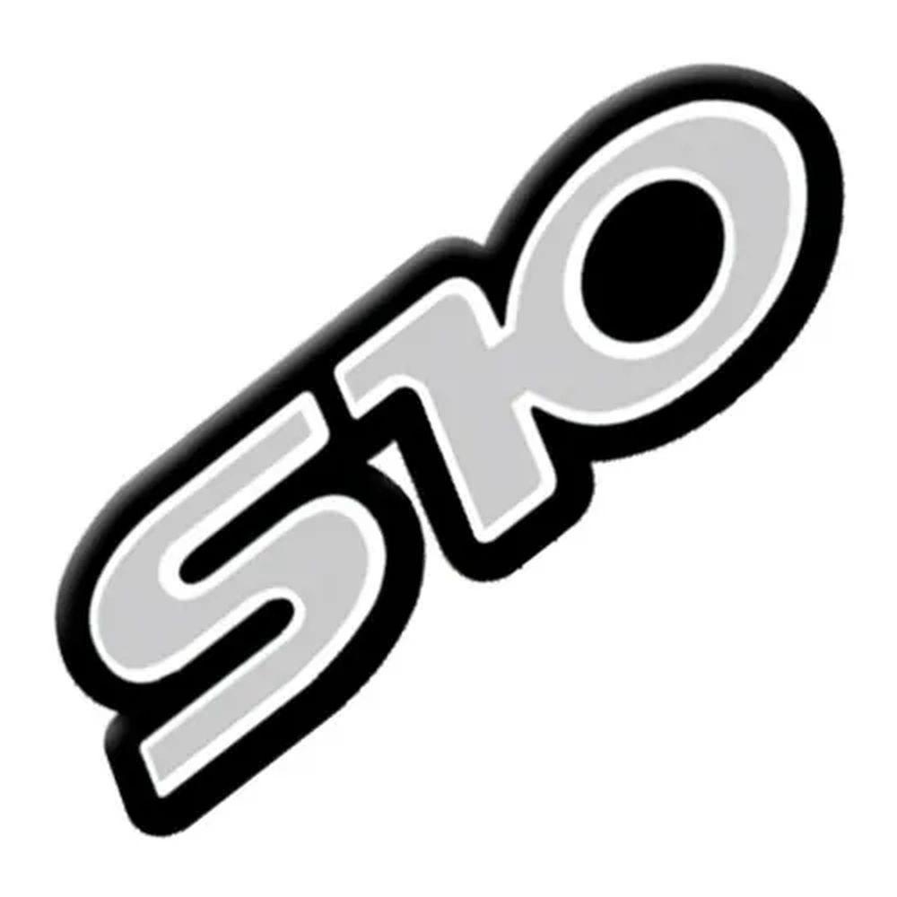 Emblema Adesivo S10 S10 Blazer 1997 Resinado Prata