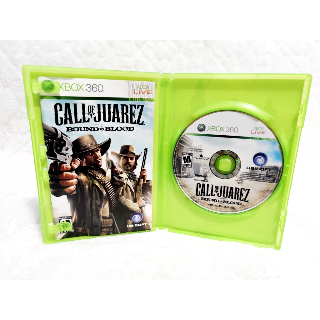 Call Of Juarez Bound In Blood Xbox 360 Original Usado | Shopee Brasil