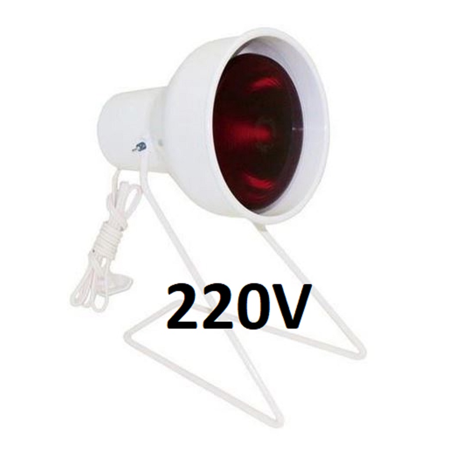 Aparelho Infravermelho com Lâmpada 220v Fisioterapia