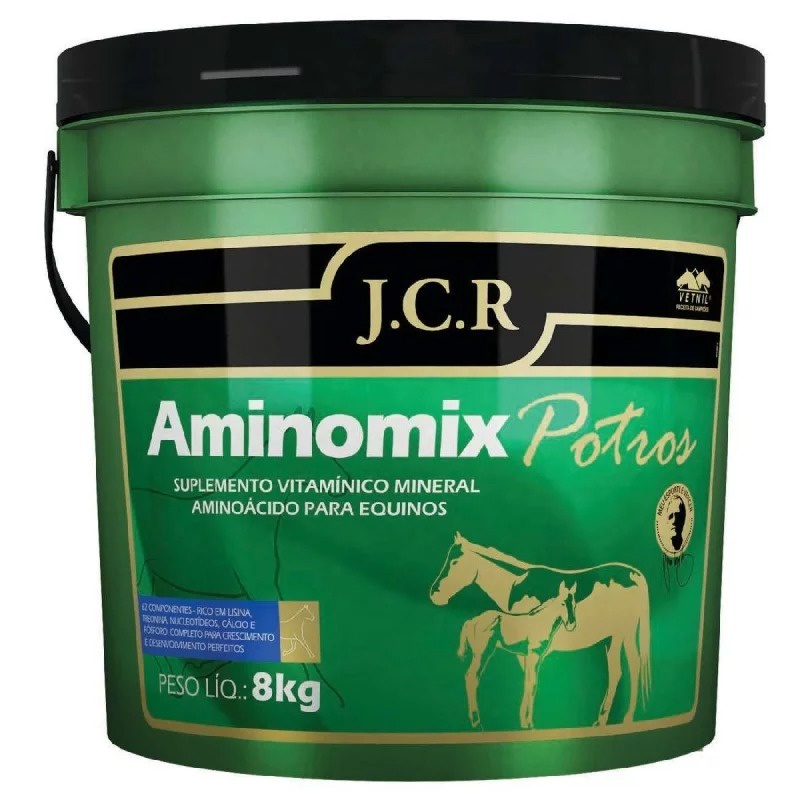 Aminomix Potros - 8Kg - Suplemento Vitamínico Vetnil em Oferta na Shopee