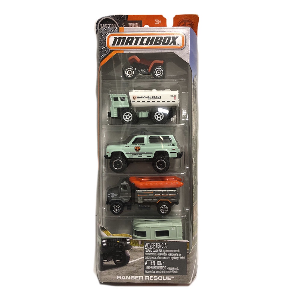 Carro Matchbox - Kit 5in1 Ranger Rescue C1817 | Shopee Brasil