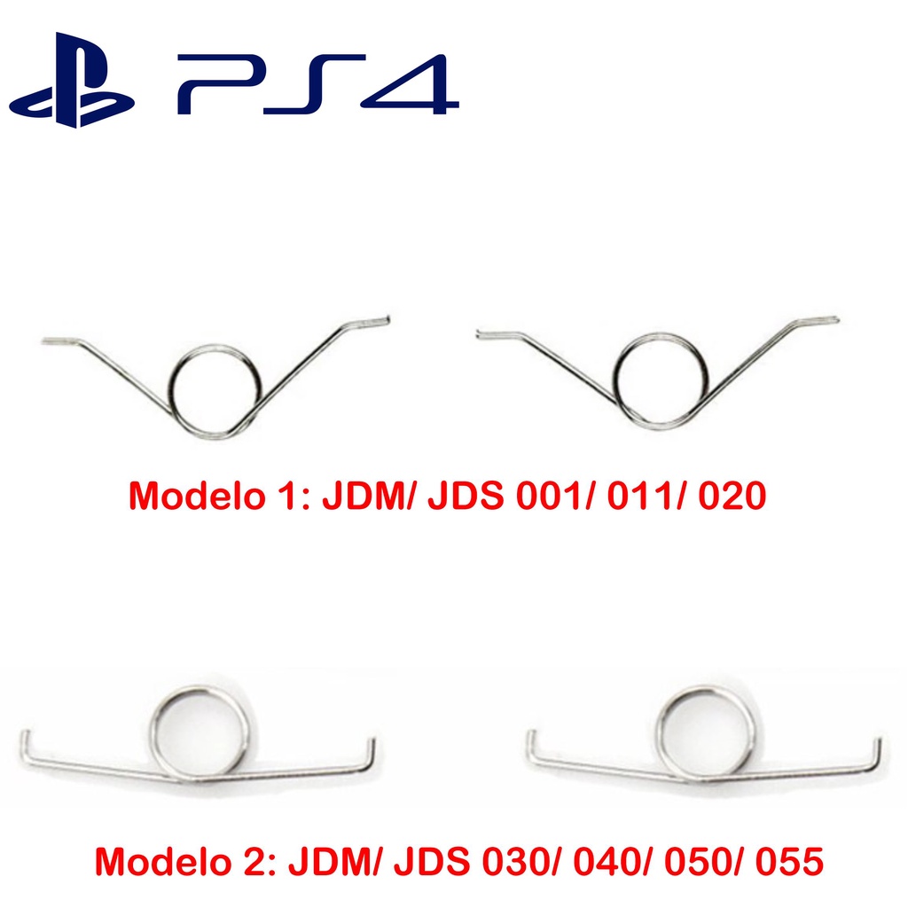 Par de molas dos botões L2 R2 do controle de Playstation 4 em Oferta na Shopee