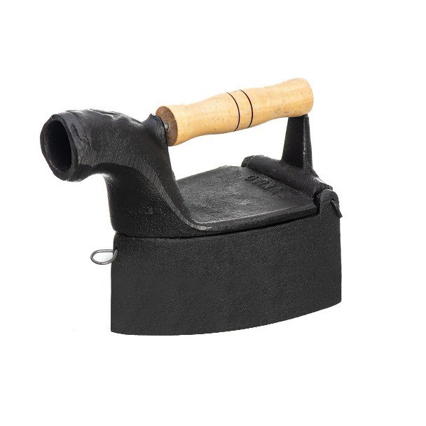 Ferro De Passar Roupa Antigo carvão a brasa Ferro Fundido modelo chamine