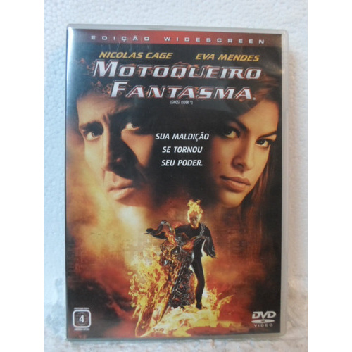 Dvd Motoqueiro Fantasma - Original - Nicolas Cage