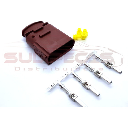 Conector Macho Sonda Lambda Gol G6 Jetta 2.5 Tsi Variant