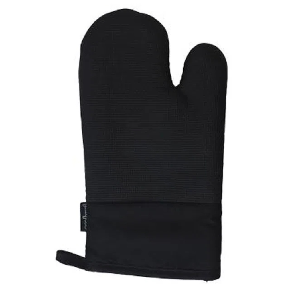 Luva Térmica Neoprene Para Cozinha Forno 27 cm Ecolumi Preta