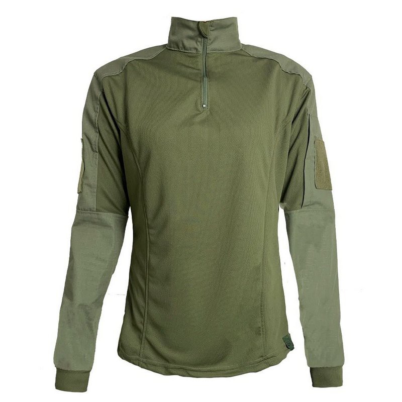 Combat Shirt Feminina Militar Tática Bélica - Verde