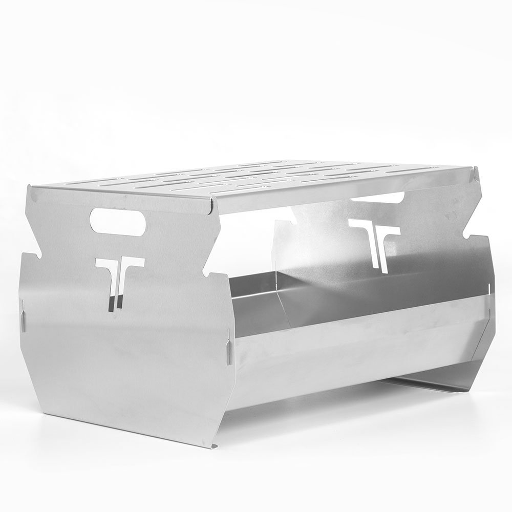 Churrasqueira Inox 45x40Cm-Camping-Trilhas Aventuras Troller