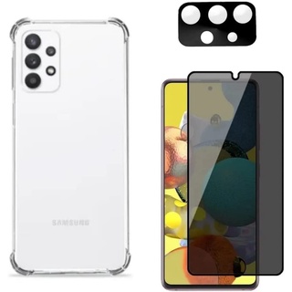 Capa Capinha para Samsung Galaxy A23 5G + Película Privacidade 3D + Película de Câmera
