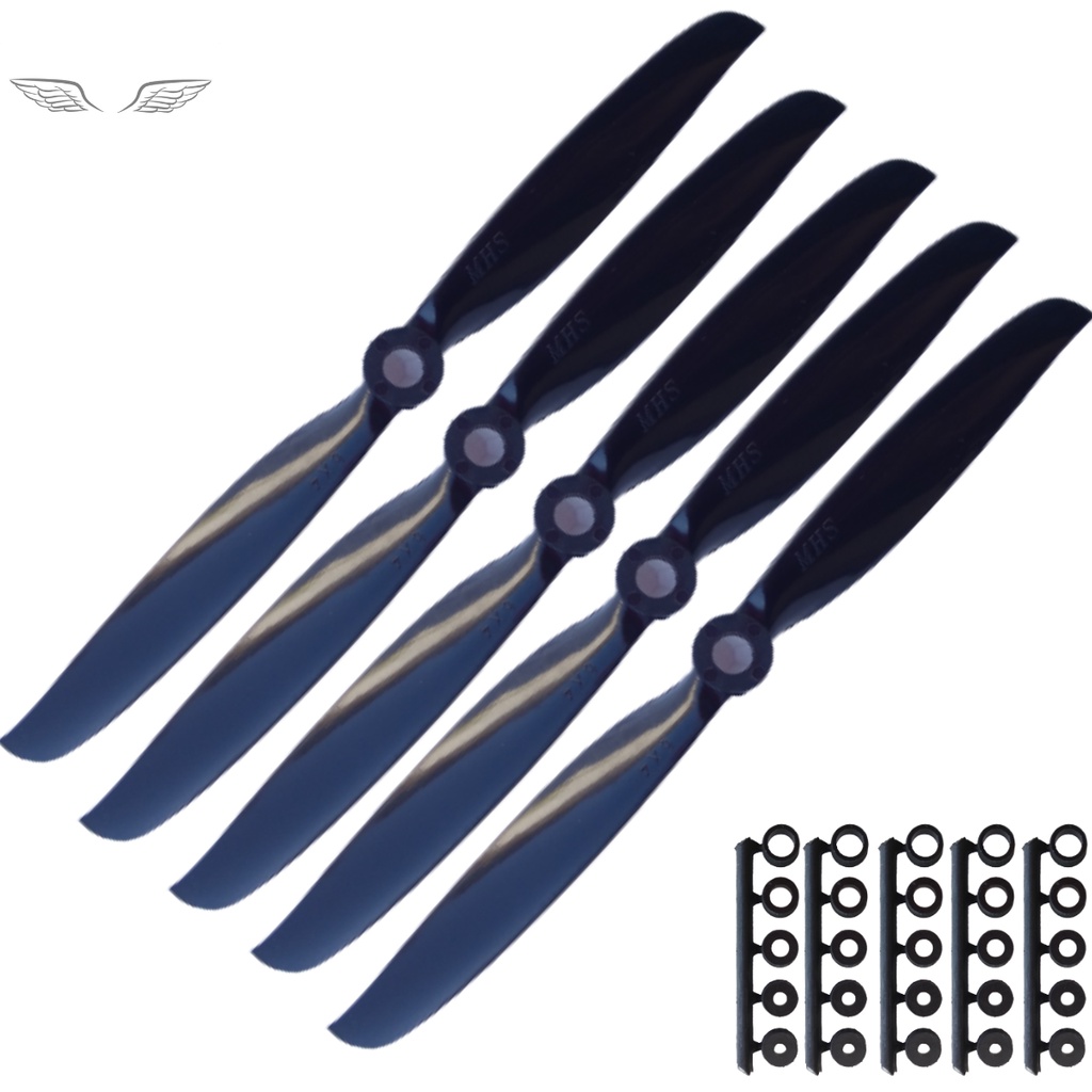 5 Helices Mhs 6/4 Aeros Elétricos De Motor Aprox. 2200kv