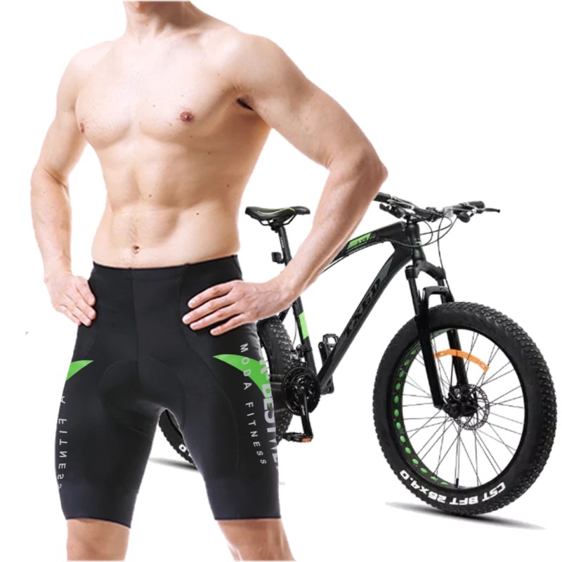 Bermuda De Ciclismo Masculino Speed Bike Com Forro Multigomos Densidade D90
