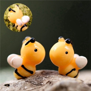 10 Pçs / Conjunto Mini Abelha Miniatura Ornamentos De Paisagem Jardim Bonsai Decorações De Casa De Bonecas em Oferta na Shopee
