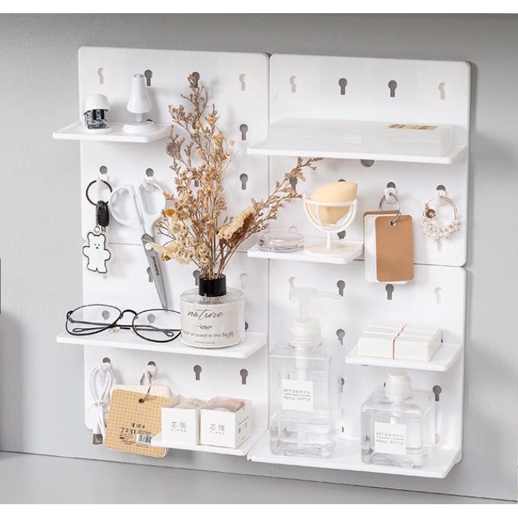 Suporte Porta Chave Parede Multiuso Organizador Decorativo Rack de armazenamento 1 Uni. 22x22cm em Oferta na Shopee