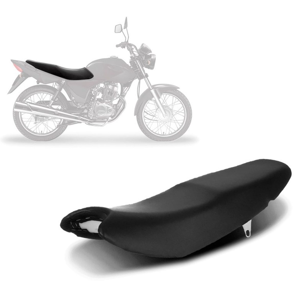 Banco Completo da Moto Honda Titan 150 2004 2005 2006 2007 2008 Pro Tork Preto