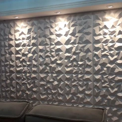 10 Placas PVC 3d Revestimento De Parede Decorativa
