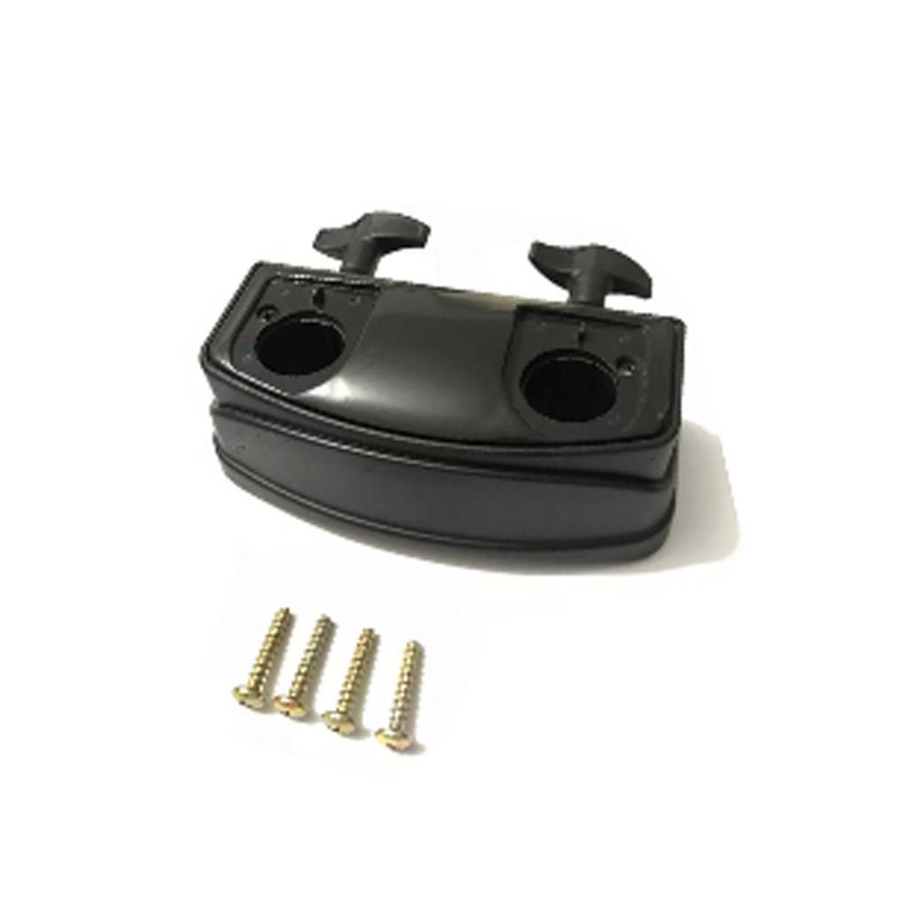 Canoa Dupla Para Tom Holder De Bateria Rmv