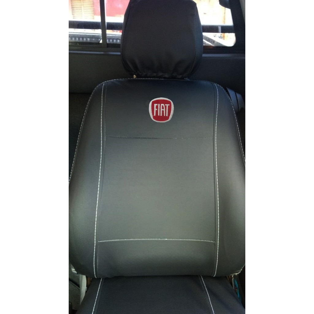 Jogo Capa Couro Sintético Para Bancos Automotivos Carros Fiat Uno - Fiat Palio Siena Palio Wekeend