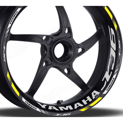 Friso + Adesivo Refletivo D11 Roda Moto Yamaha Xj6 Xj6f Xj6n
