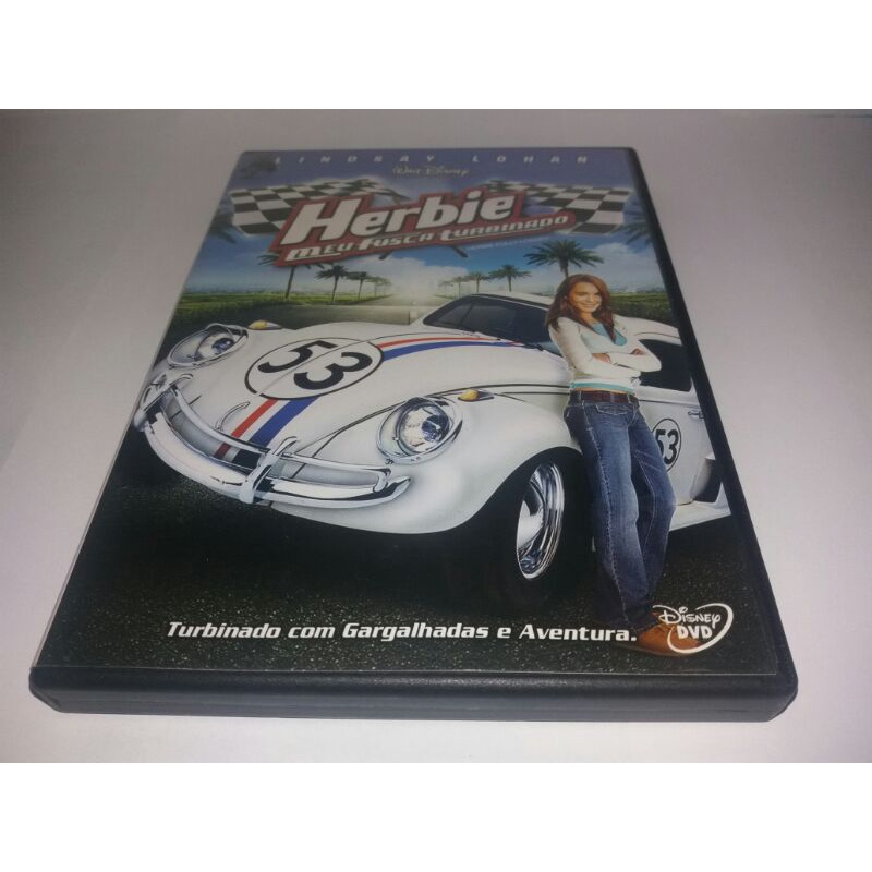 Dvd - Herbie, Meu Fusca Turbinado - 2005 - Disney - Lindsay Lohan - Dublado - Encarte