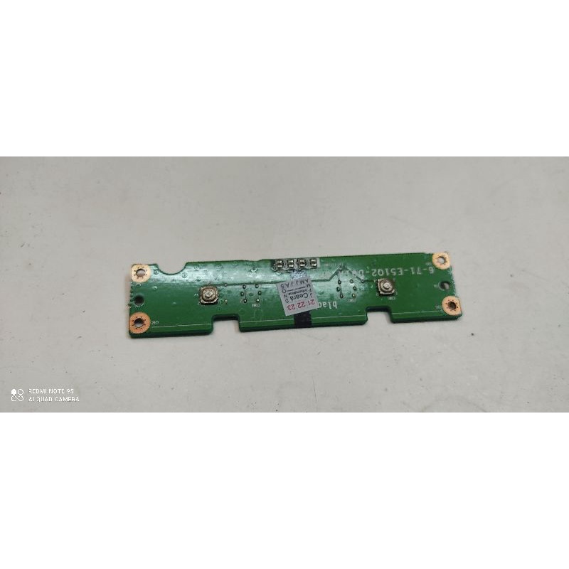 placa do touchpa  para Notebook itautec w7535/w7520/w7525