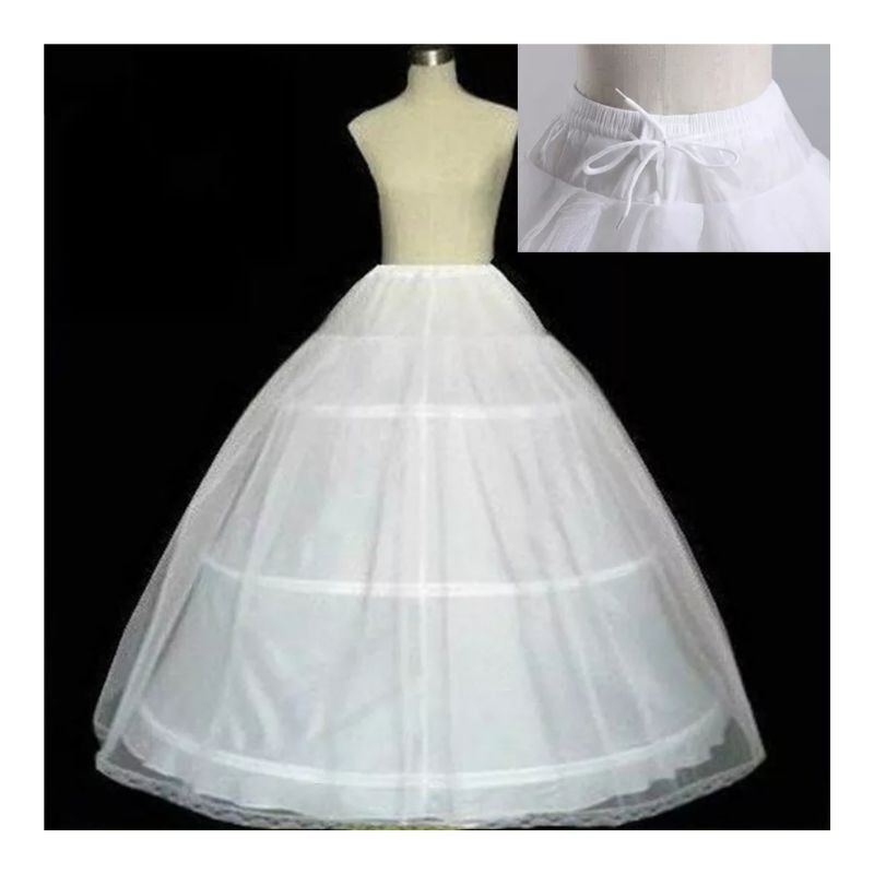 Anagua Saiote Armação Vestido de Noiva 15 anos 3 Aros | Shopee Brasil