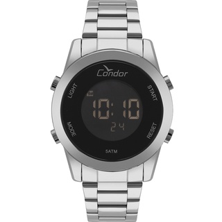 Kit Condor Feminino Digital Prata com Colar e Brinco