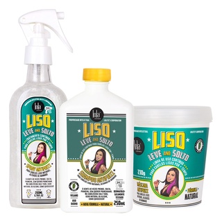 Kit Lola Cosmetics Liso Leve And Solto 3 Itens