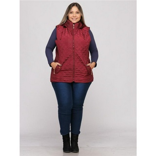 Colete Feminino Plus Size Com toca Removível