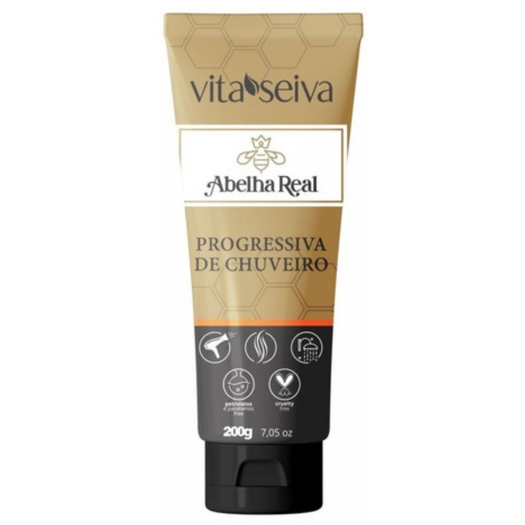 Progressiva Chuveiro Abelha Real 200g Vita Seiva