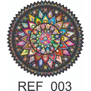Mandala Placa Decorativa Escolhas Os Modelos Que Desejar em Oferta na Shopee